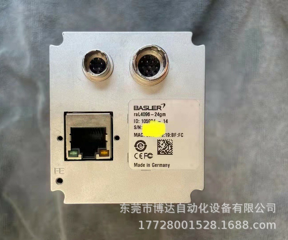 basler巴斯勒 ral 4096-24gm 4k 线阵相机 全新原装正品现货实拍议价