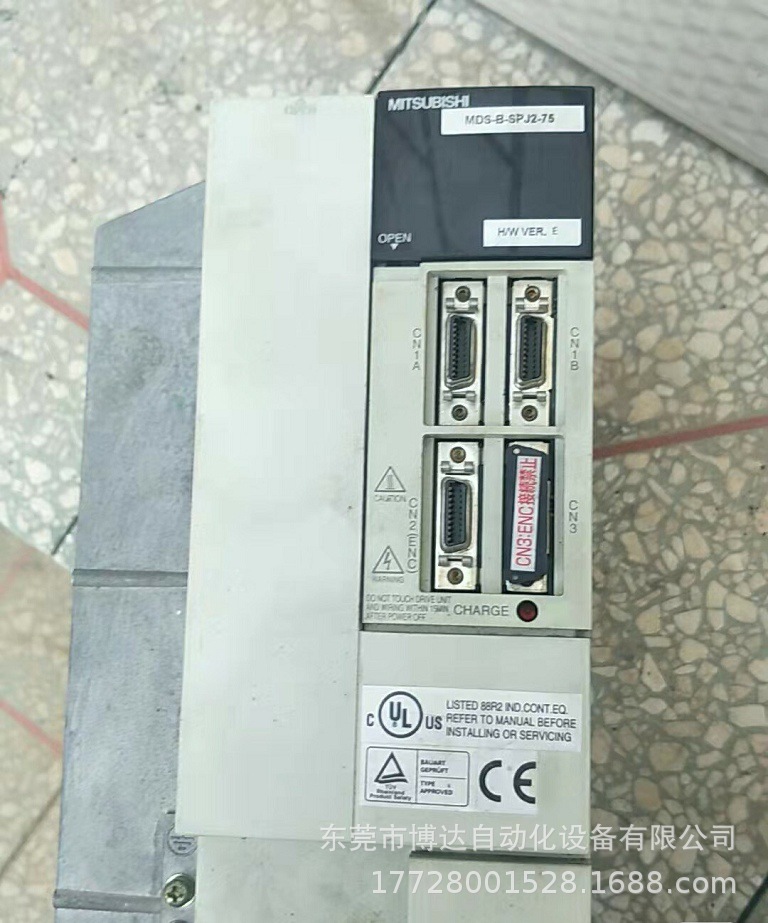 三菱主轴驱动器mds-b-spj2-75 全新原装 正品质保现货 实物拍摄议价