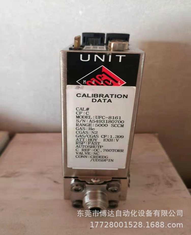 美国UNIT UFC-8161 5000SCCM质量流量计 正品现货 实拍议价 顺丰包邮
