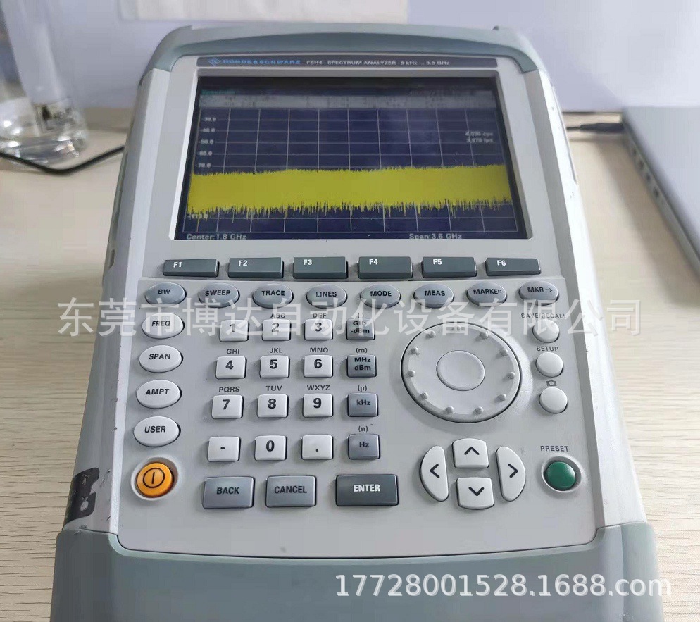 频谱分析仪FSH4/FSH8 罗德与斯瓦茨 全新原装正品现货 实物拍摄议价