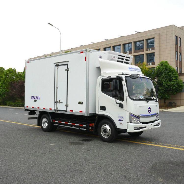 福田智蓝新能源冷藏车 4米2纯电冷链配送运输车 厂家直供可36期月供