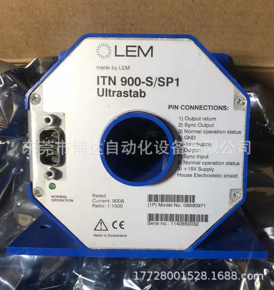 ITN900-S/SP1 LEM莱姆900A电流互感器 全新原装 正品现货 议价