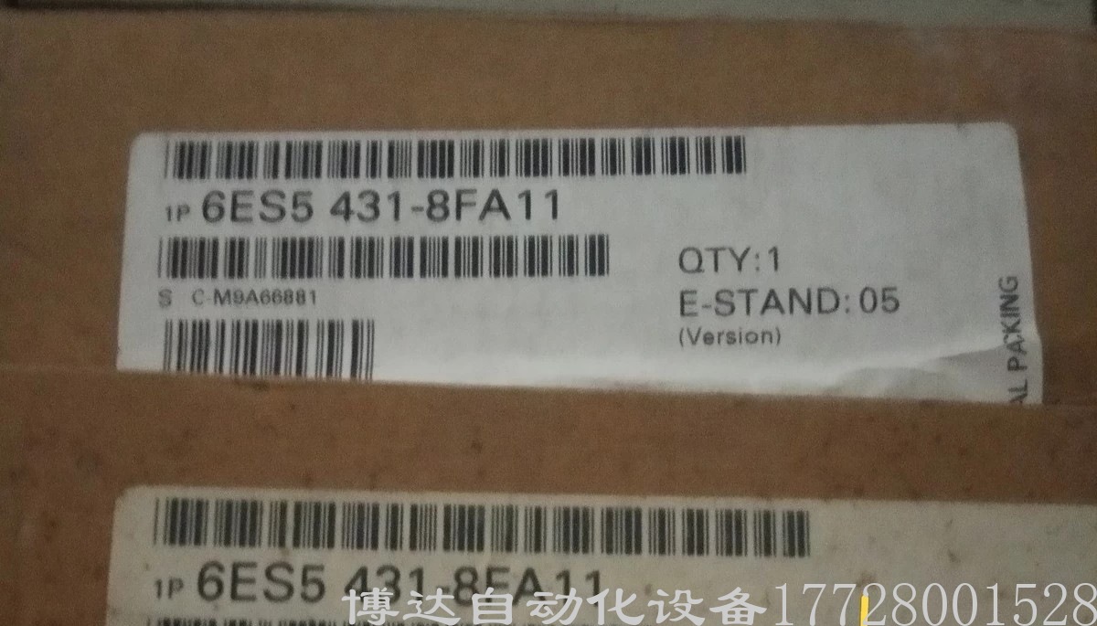 6ES5431-8FA11 6ES5 431-8FA11 西门子 PLC模块原装正品全新现货议价