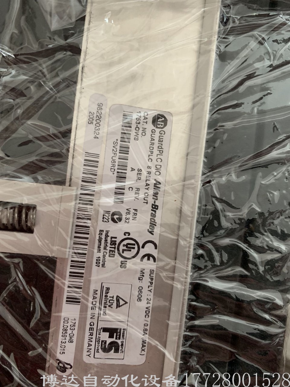 1753-OW8 AB罗克韦尔可编程控制系统 全新原装正品现货实拍议价