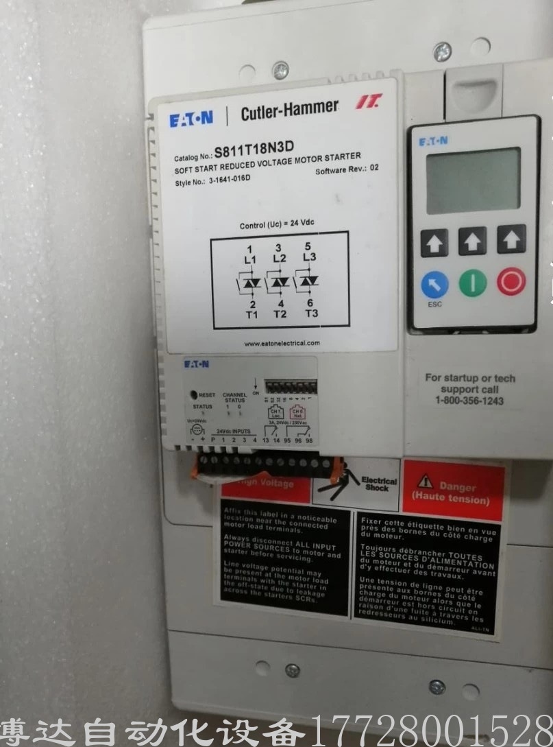 低价供应全新ETN伊顿软启动 S811T18N3D 现货实拍议价质保一年