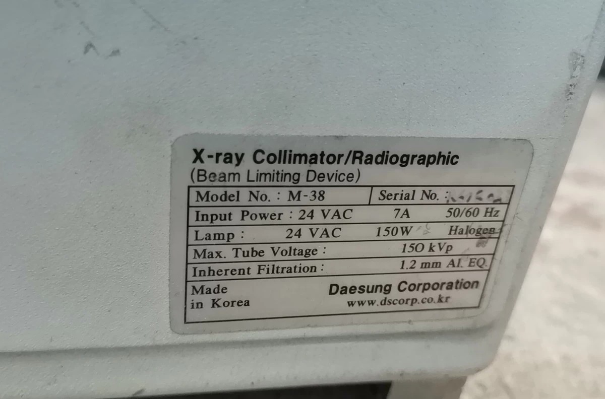 Collimator/Radiographic X-RAY M-38 全新原装正品实拍现货议价顺丰包邮