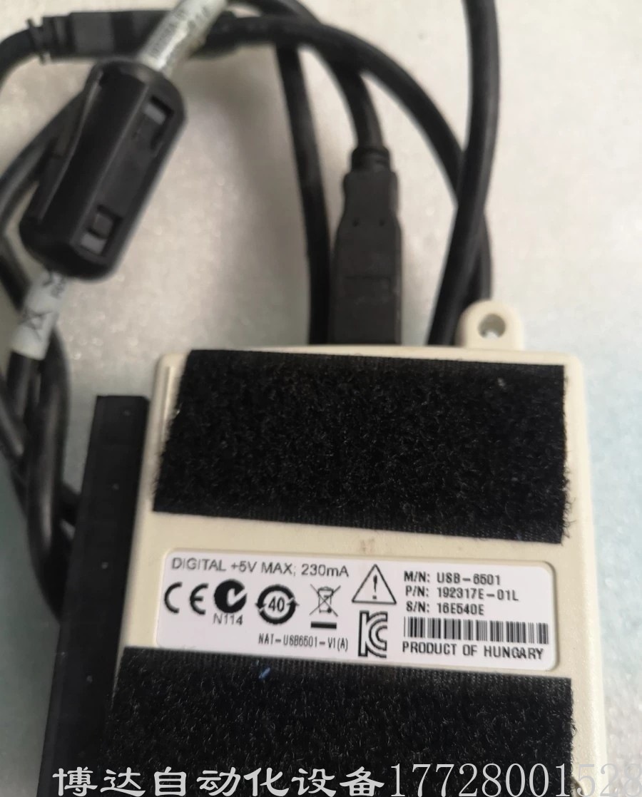供应美国NI数据采集卡 USB-6501输入输出模块 全新原装现货实拍议价
