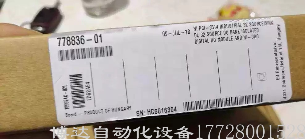 NI PCI-6514 64输入输出I/O卡 778836-01 全新原装正品现货实拍议价