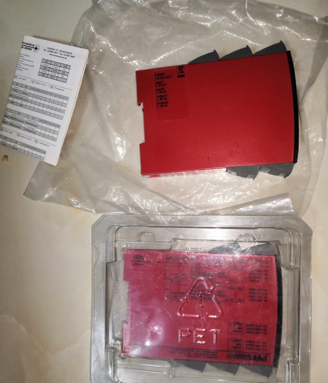 丹麦PR 佩勒 5131A可编程变送器 全新原装正品实拍现货议价