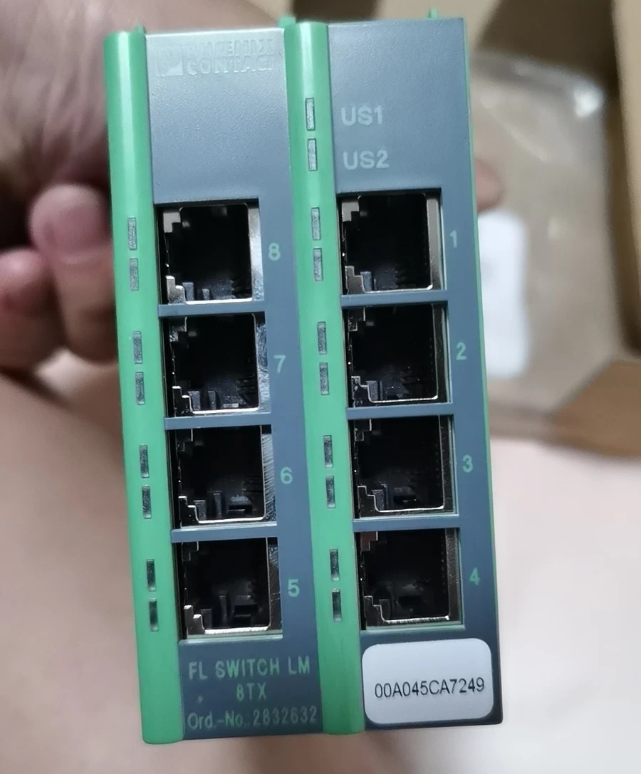 菲尼克斯FL SWITCH LM 8TX RJ45工业以太网交换机 原装现货实拍议价