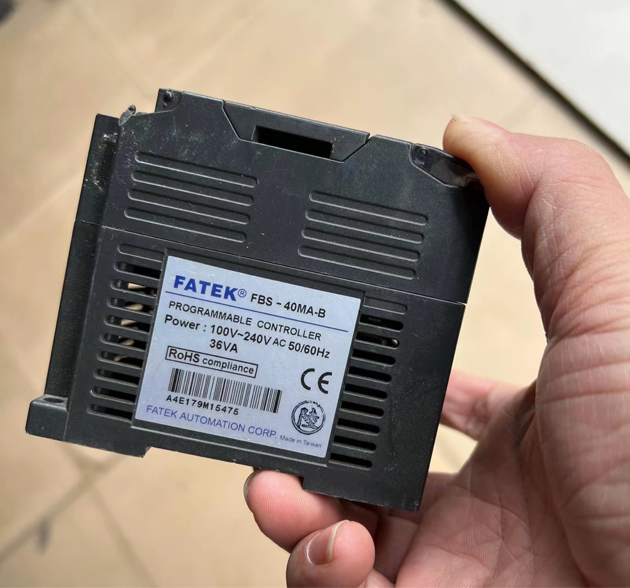 优惠供应FATEK永宏FBS-40MA-B可编程控制器 现货实拍议价质保一年