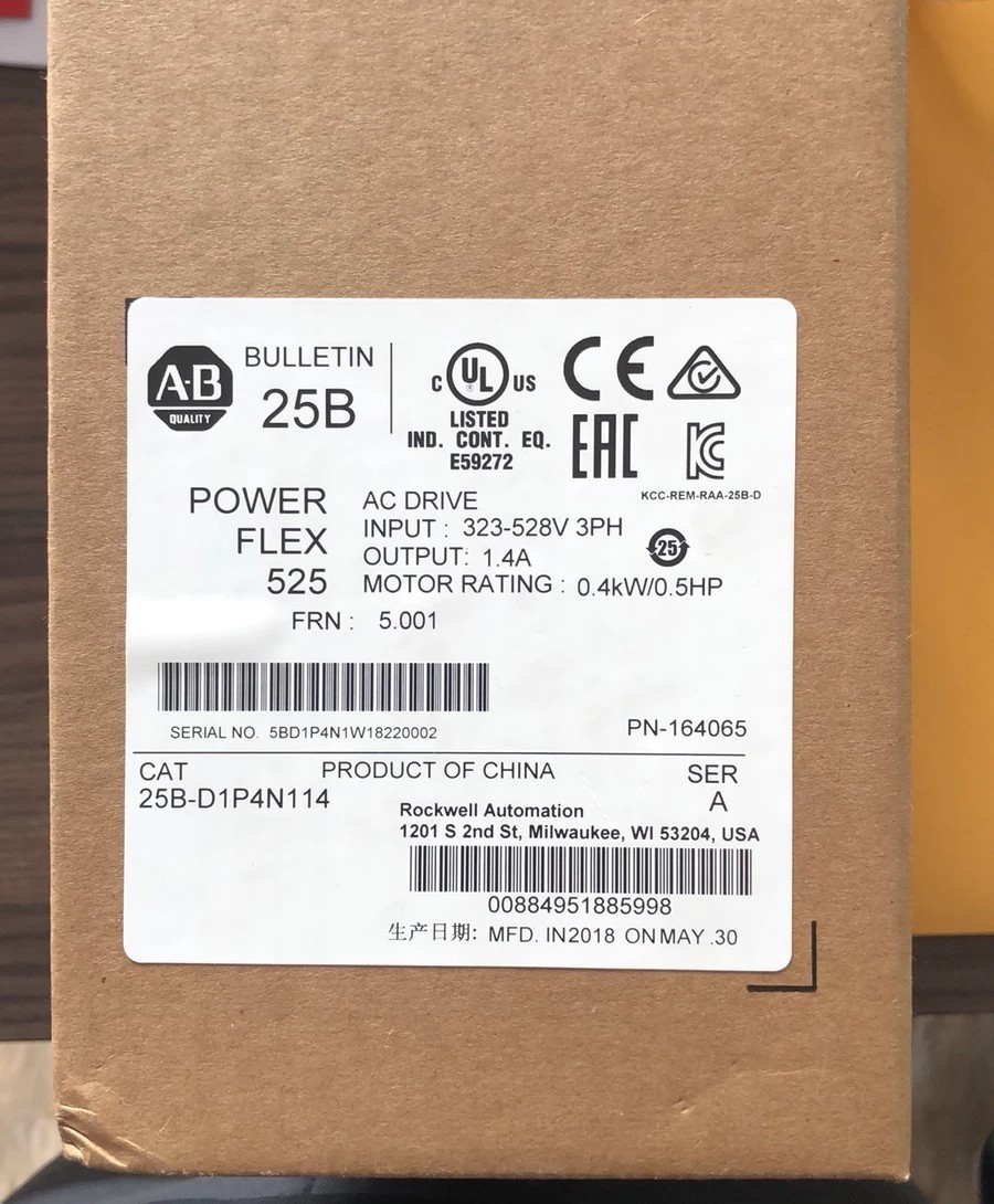 低价供应AB罗克韦尔25B-D1P4N114变频器 全新原装正品 现货实拍议价