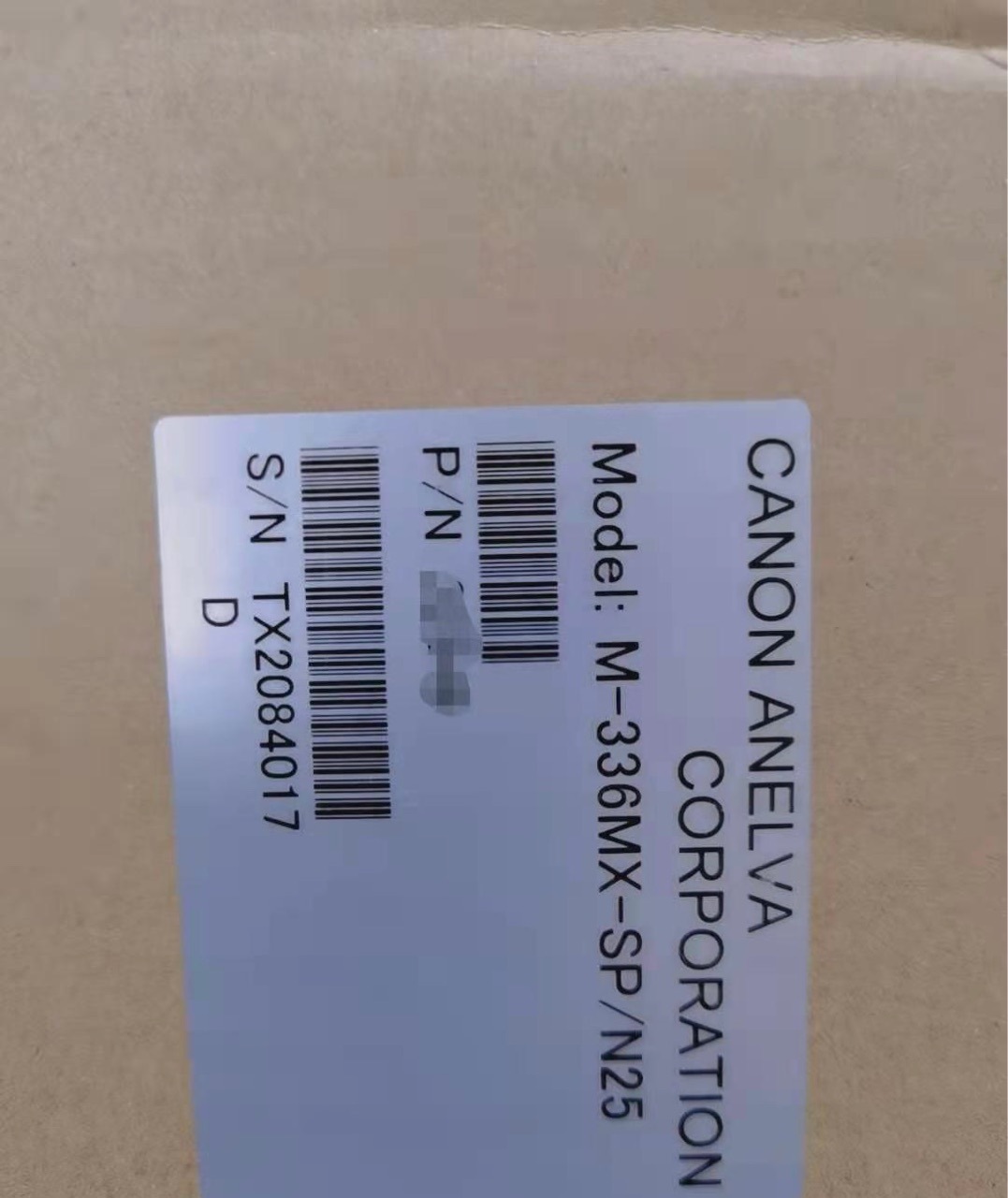 全新佳能 CANON M-336MX-SP/N25真空计 ?原装正品现货议价质保一年
