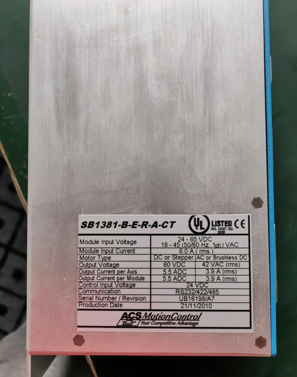 优惠供应库存 全新ACS? SB1381-B-E-R-A-CT 现货实拍议价质保一年