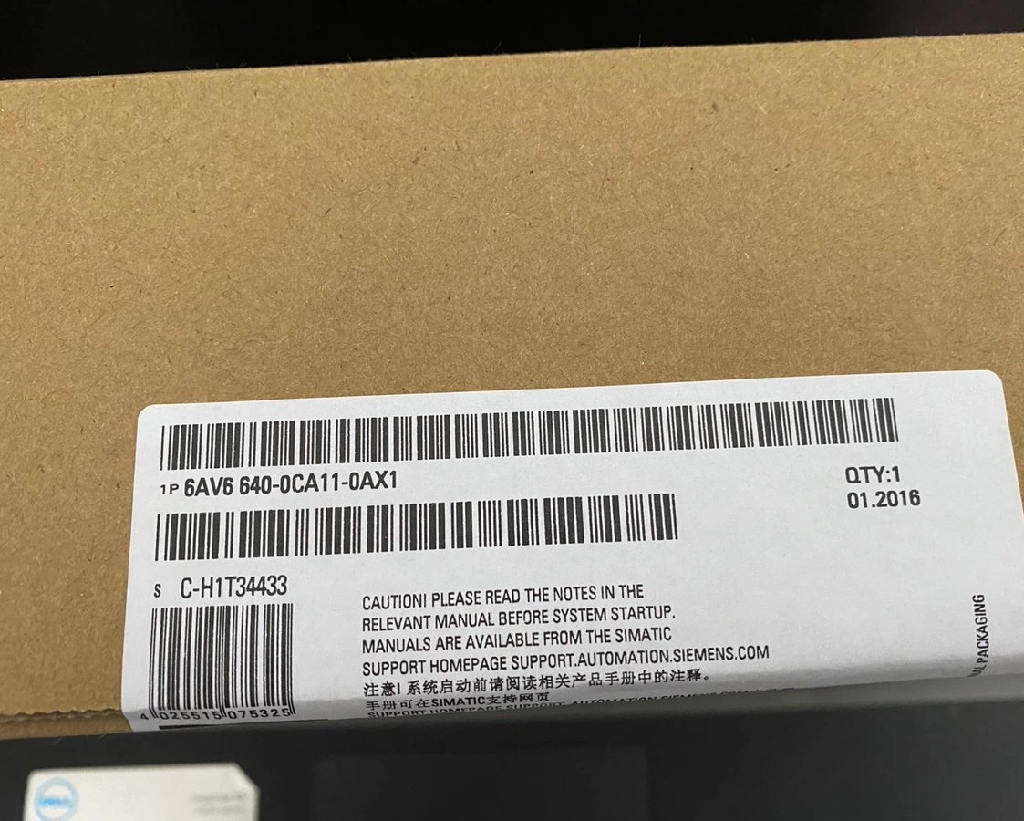 西门子6AV6640-0CA11-0AX1触摸屏 全新原装正品现货实物拍摄议价