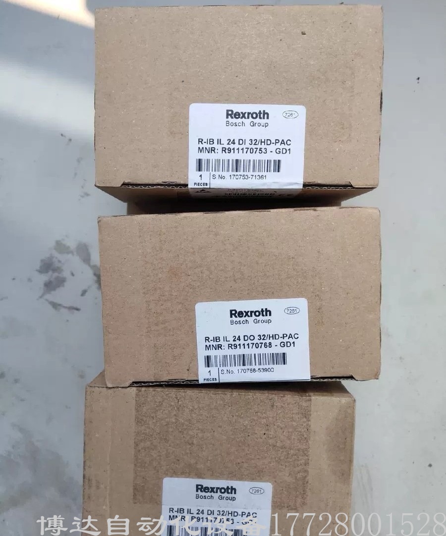 Rexroth力士乐 R911170425-GB1伺服电机驱动器 原装正品现货议价