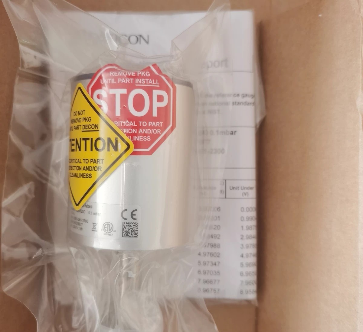 英福康真空计 薄膜规0.1mbar 0.1torr CDG025D KF16全新原装议价