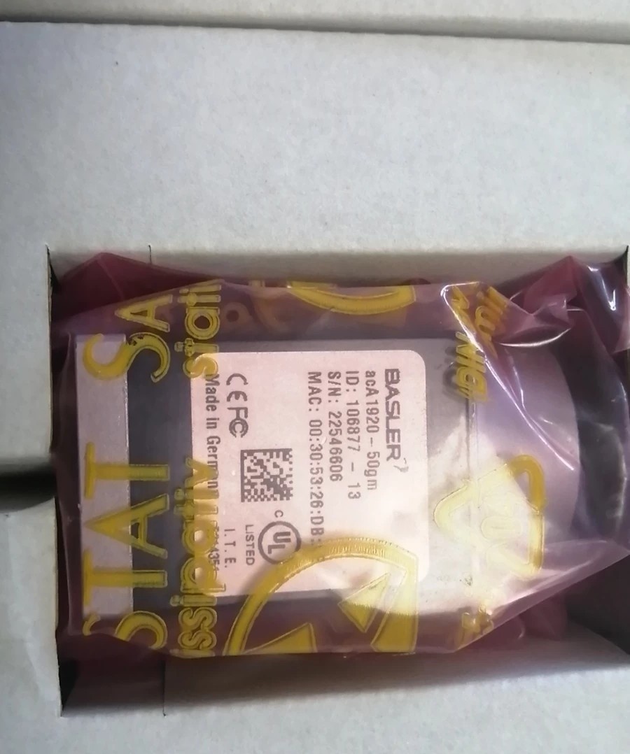 baslerr巴斯勒acA1920-50gm 工业相机 全新原装正品现货实拍议价