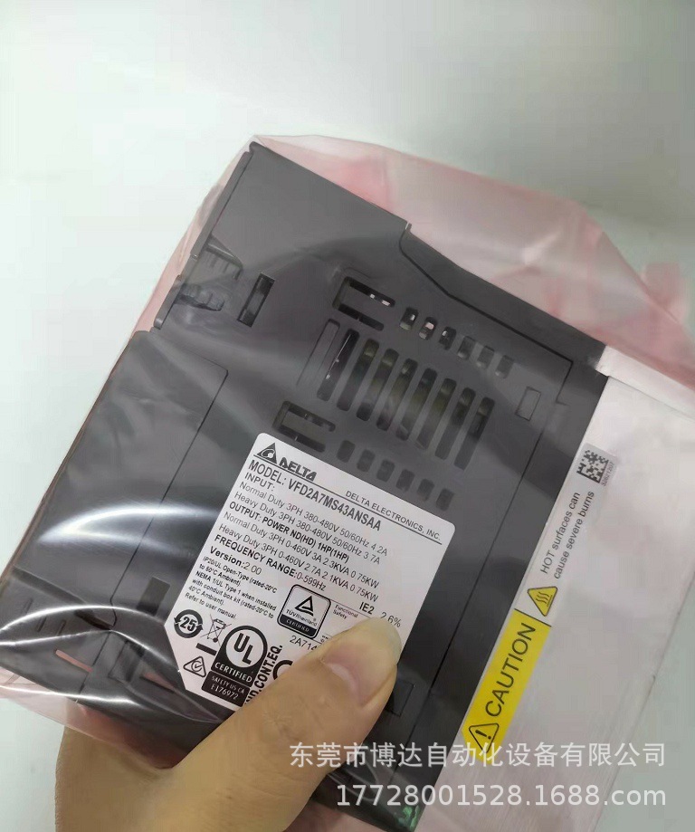 台达MS300变频器VFD2A7MS43ANSAA全新原装 正品现货 实物拍摄议价