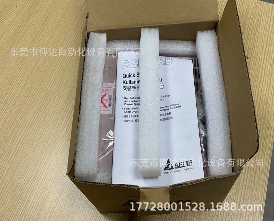 台达交流伺服驱动器ASD-Ａ0721-AB760W全新原装 正品现货 实拍议价
