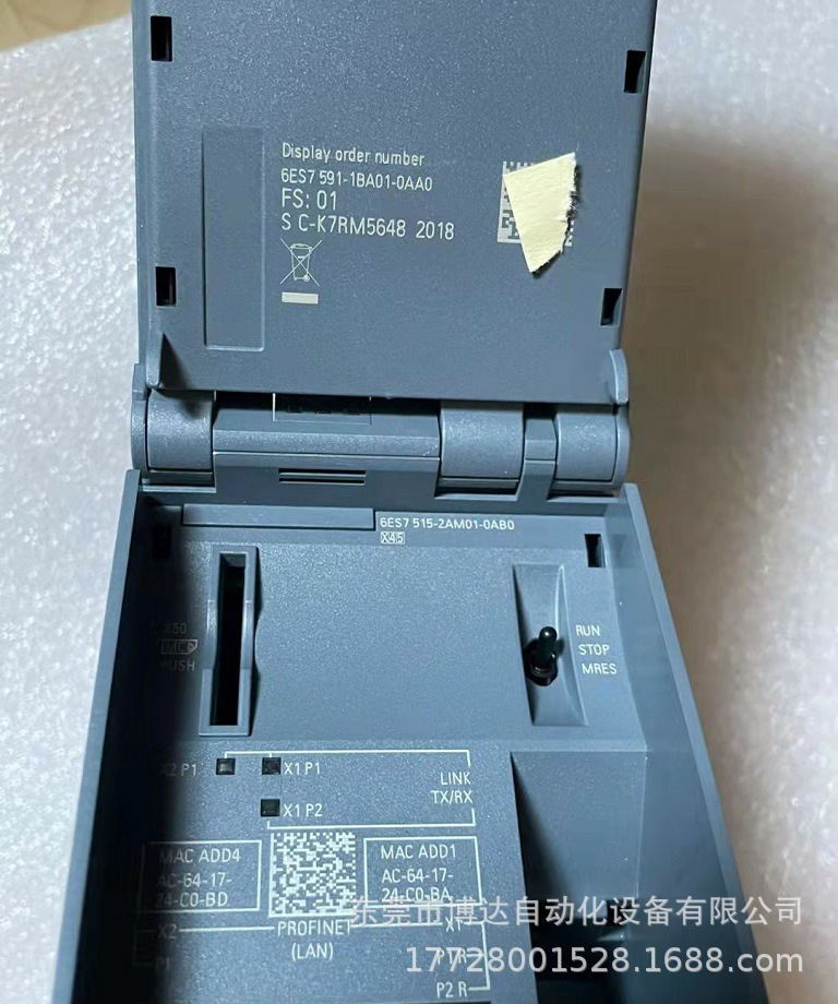 西门子6ES7 515-2AM01-0AB0控制器模块 全新原装 正品现货 实拍议价