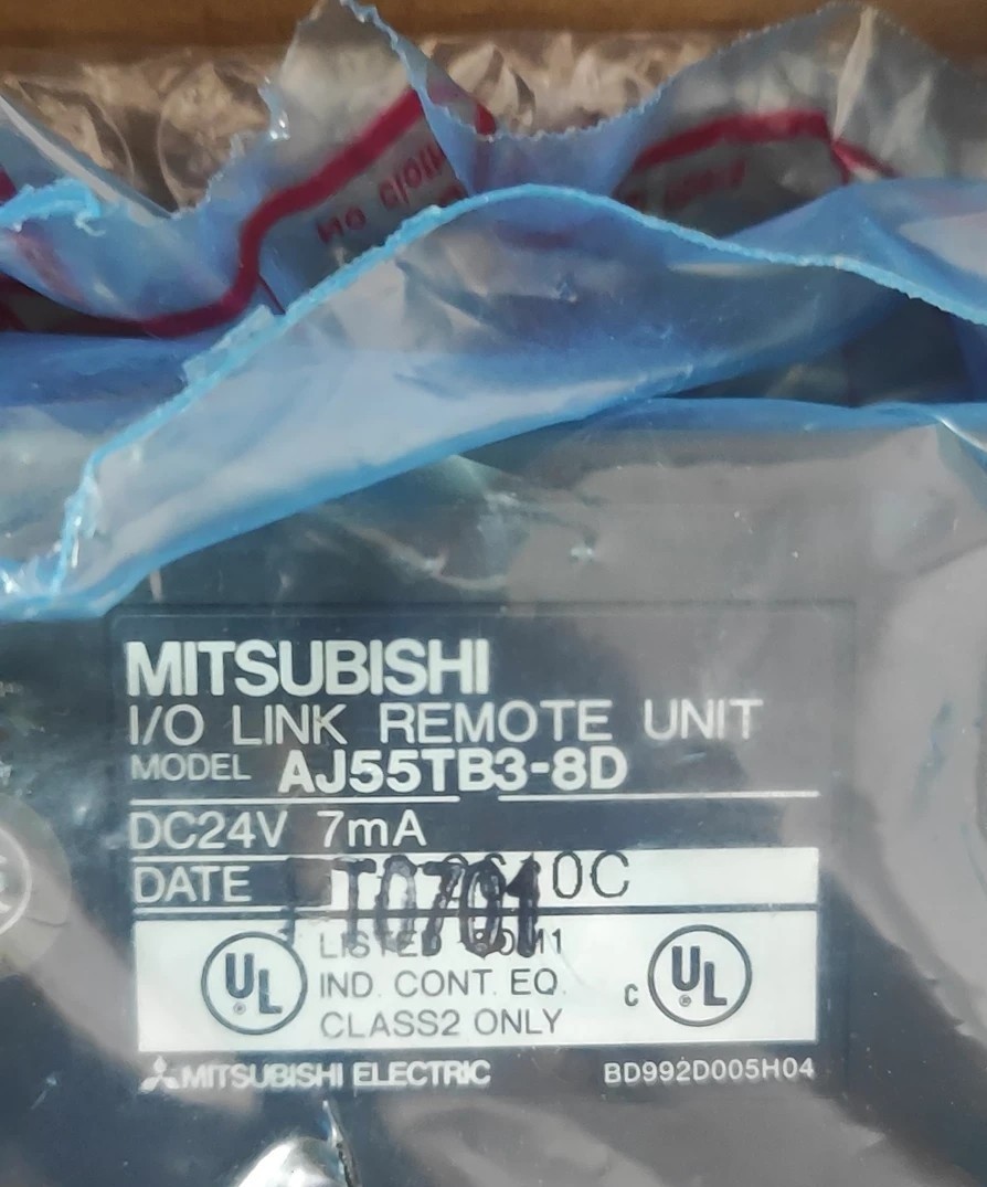 全新MITSUBISHI三菱 远程输入I/O通信模块 AJ55TB3-8D原装现货实拍议价