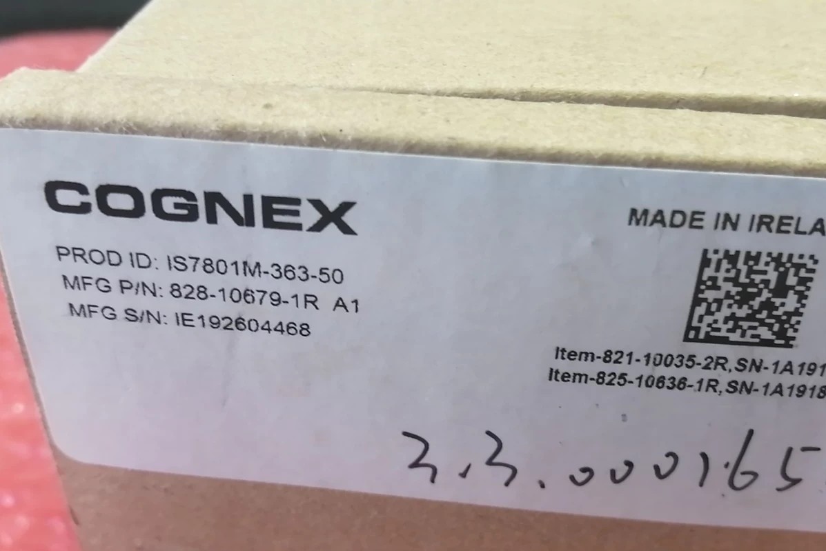 COGNEX康耐视 IS7801M-363-50 工业相机 全新原装正品保障现货实拍议价