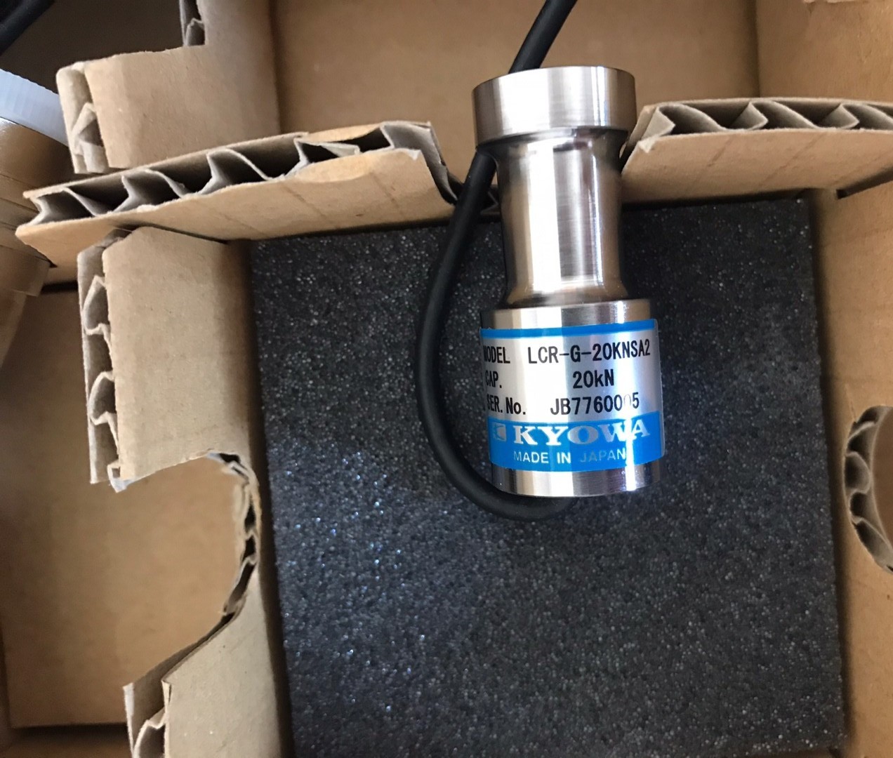 日本共和KYOWA全新原装正品 LCR-G-20KNSA2称重传感器? 原装正品