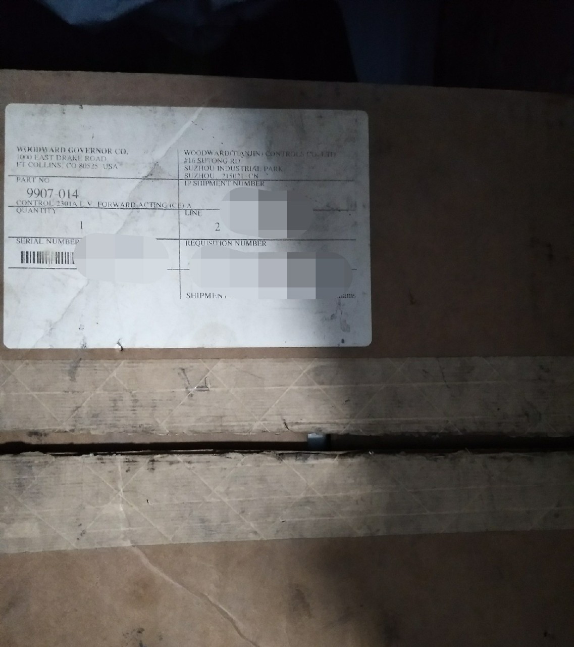 WOODWARD伍德沃德 9907-014调速器 库存全新原装正品现货实拍议价
