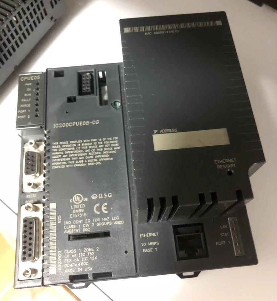 GE可编程控制器PLC模块IC200CPUE05 全新原装正品现货实物议价包邮