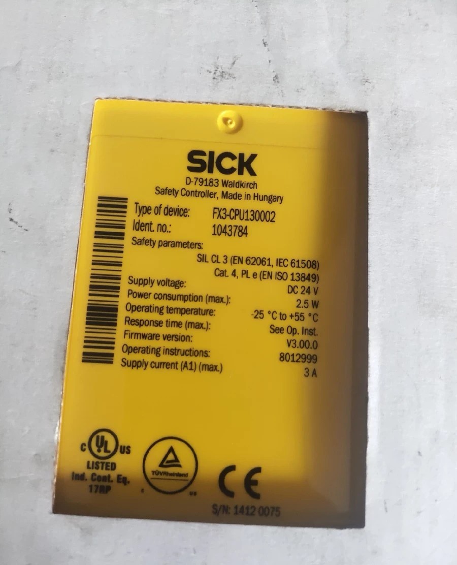 低价供应SICK西克UE410-8DI4安全控制器 全新原装正品实物拍摄现货