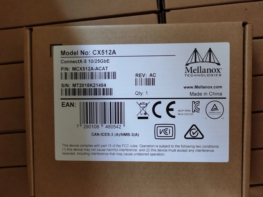 供应mellanox迈络思MCX512A-ACUT 25G双口网卡 全新原装现货议价