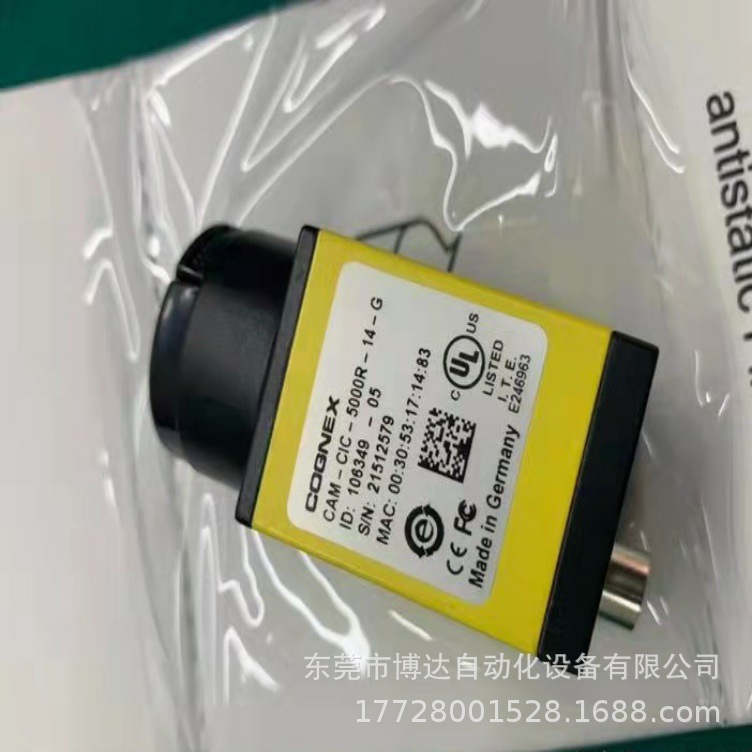 COGNEX康耐视工业相机 CAM-CIC-5000R-14- G原装正品现货实拍议价