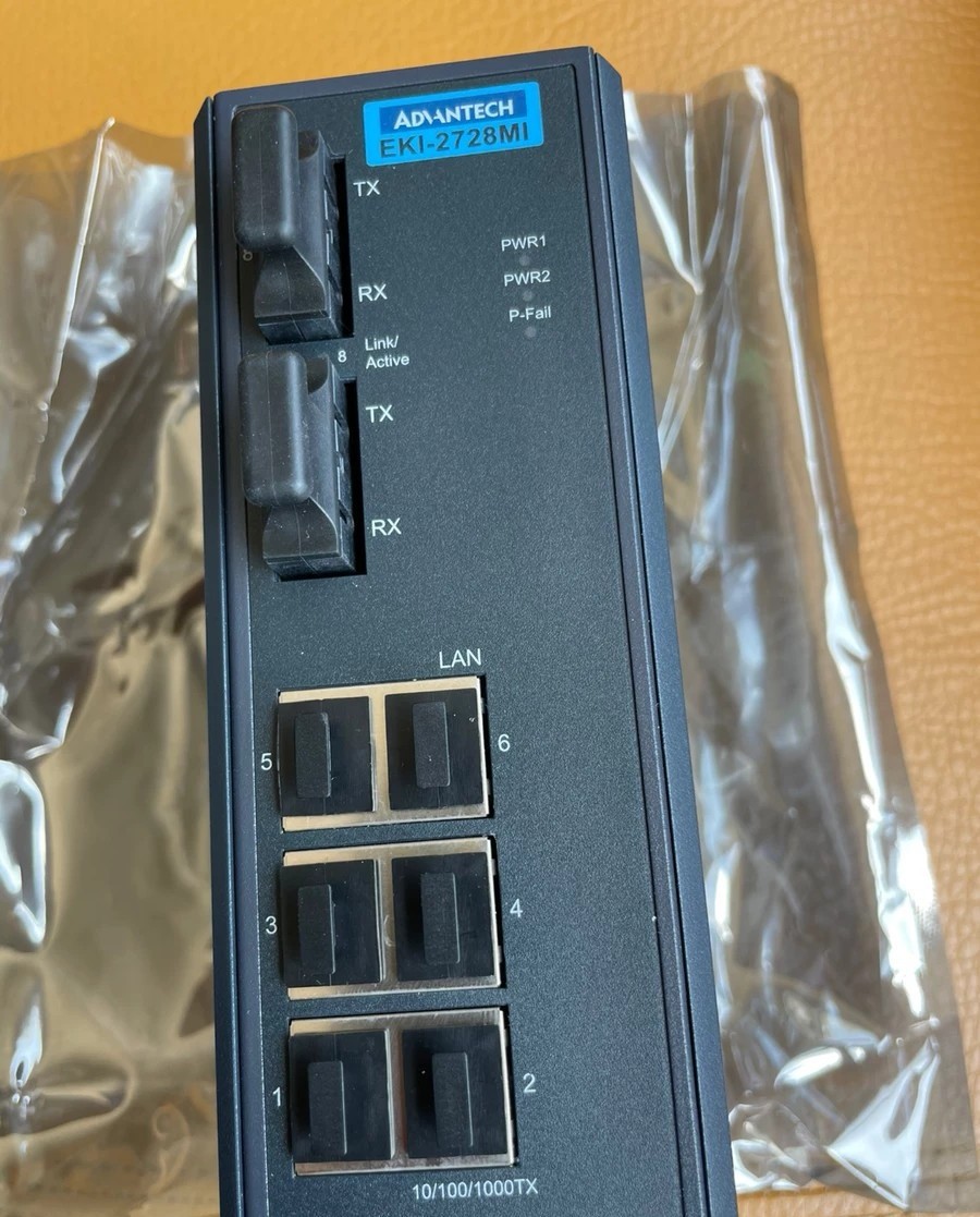 研华 EKI-2728MI 全新非网管型工业以太网交换机 原装正品现货实物拍摄议价