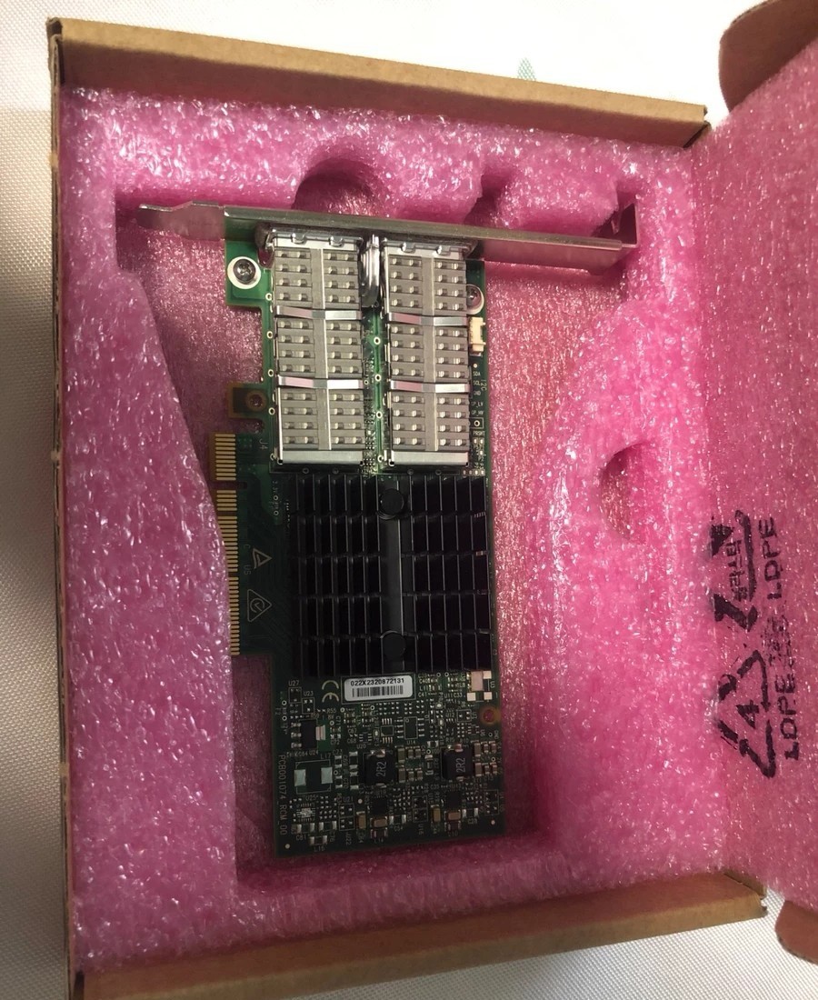 Mellanox CX354A 40GbE/56G FDR VPI双口40Gb 网卡传输速率 56G全新议价