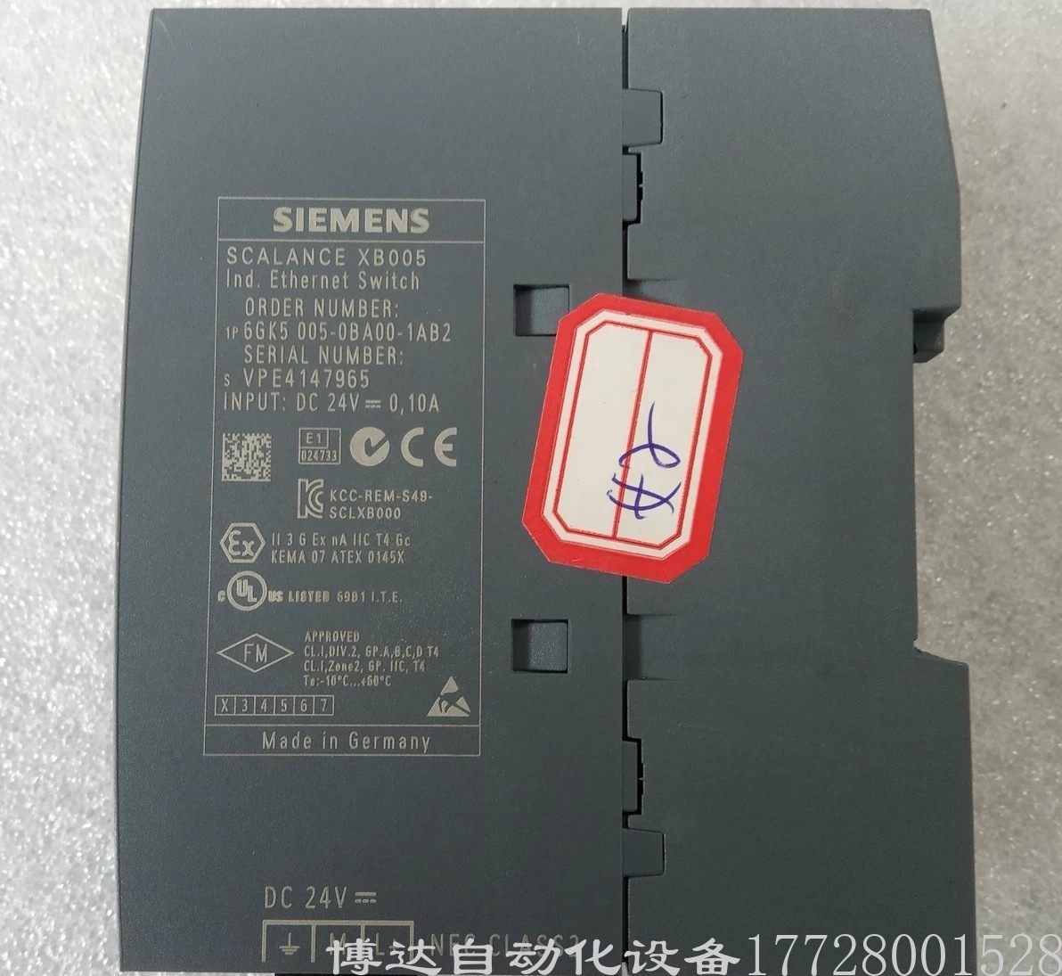 6GK5 005-0BA00-1AB2 西门子工业交换机模块 原装现货低价供应议价