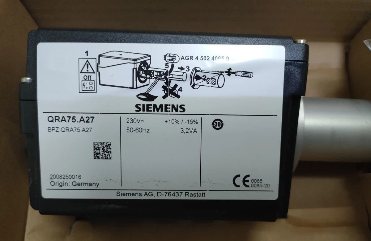 西门子QRA75.A27火焰探测器 全新原装正品保障现货实物拍摄议价