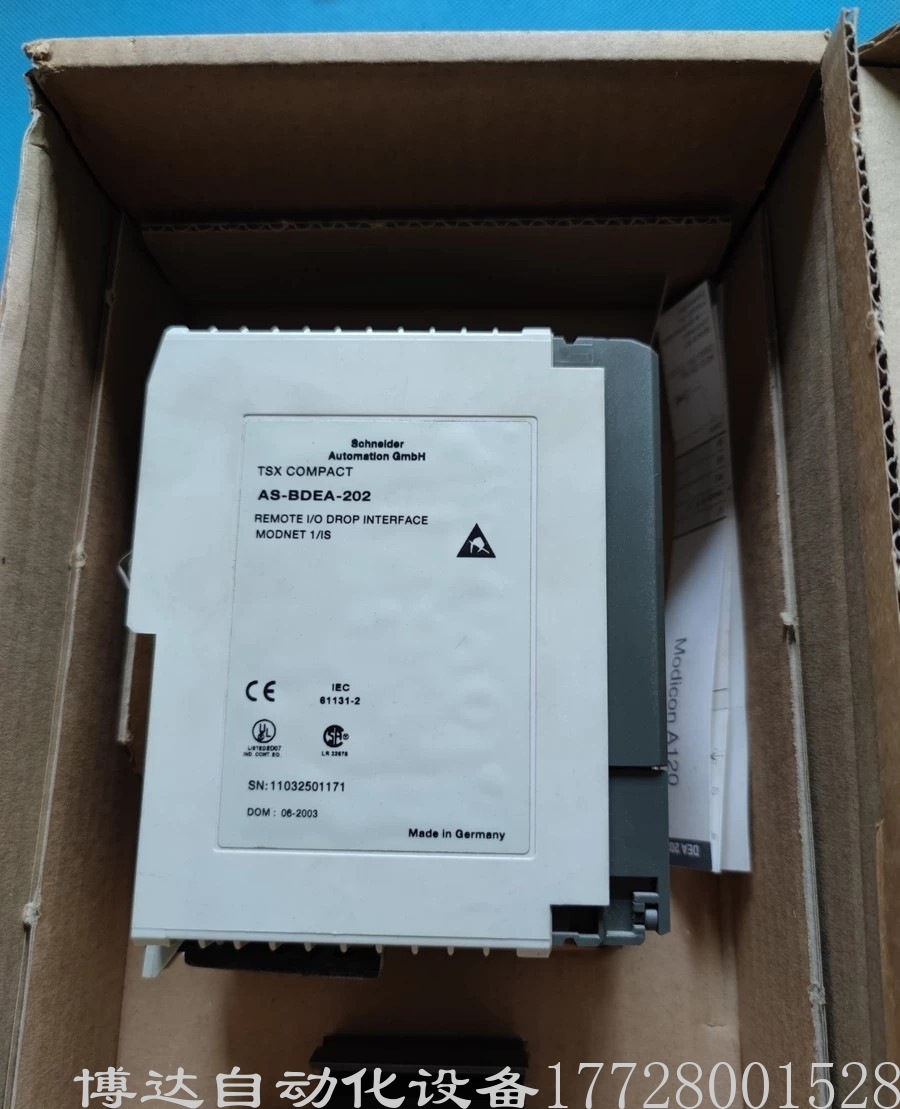 施耐德Modicon莫迪康AS-BBKF-201模拟量输入输出模块 原装现货议价