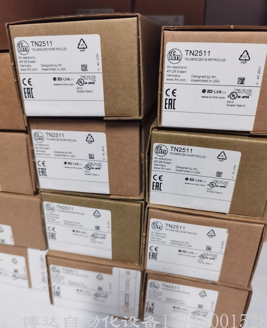 IFM温度传感器TN2511 全新原装正品现货实拍质保一年特惠供应议价