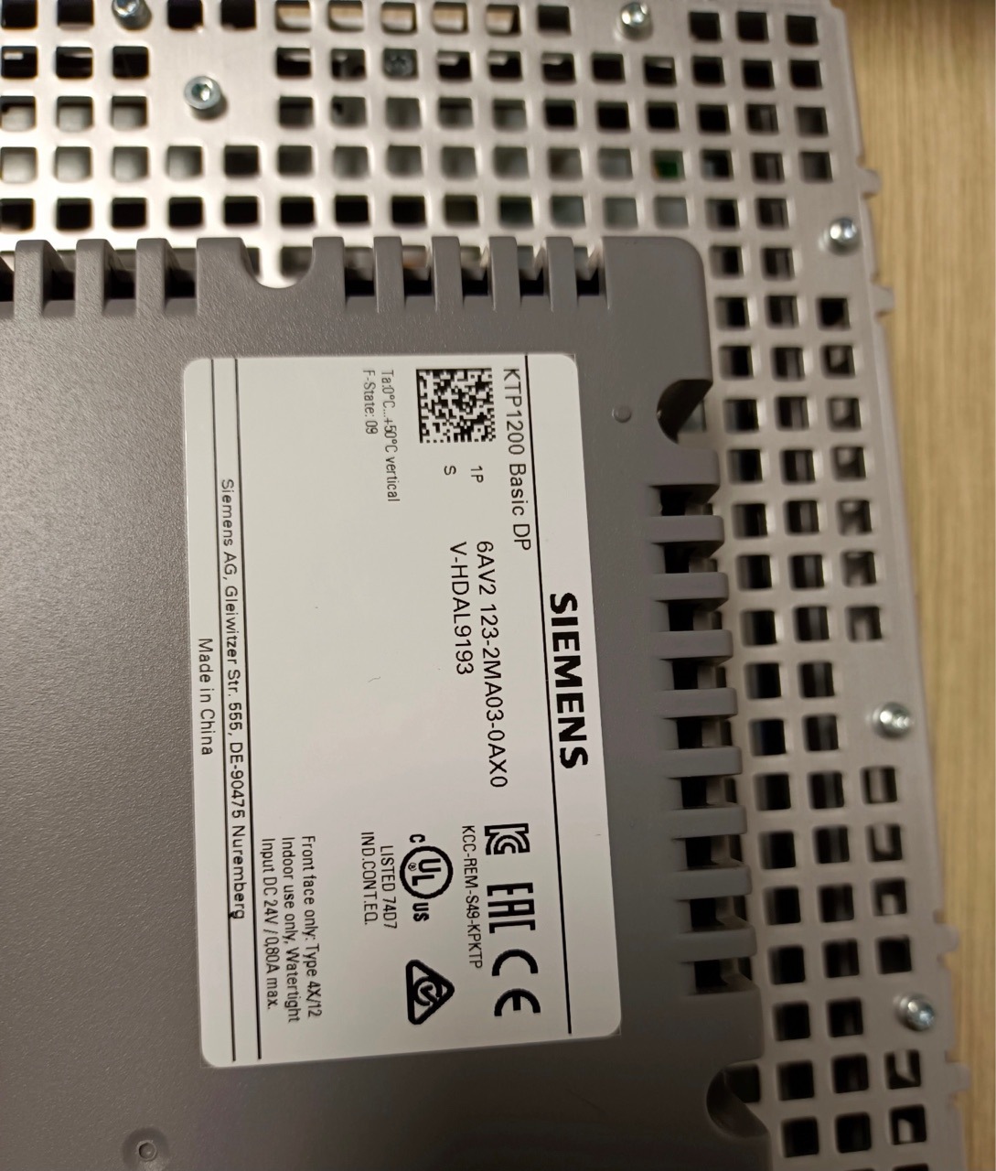 低价供应西门子6AV2123-2MA03-0AX0触摸屏 原装正品现货实拍议价