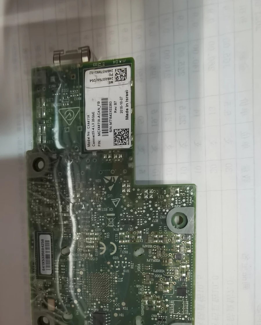 Mellanox迈络思 MX4411 AConnectX 4 LX 25G单口万兆网卡 原装正品现货议价