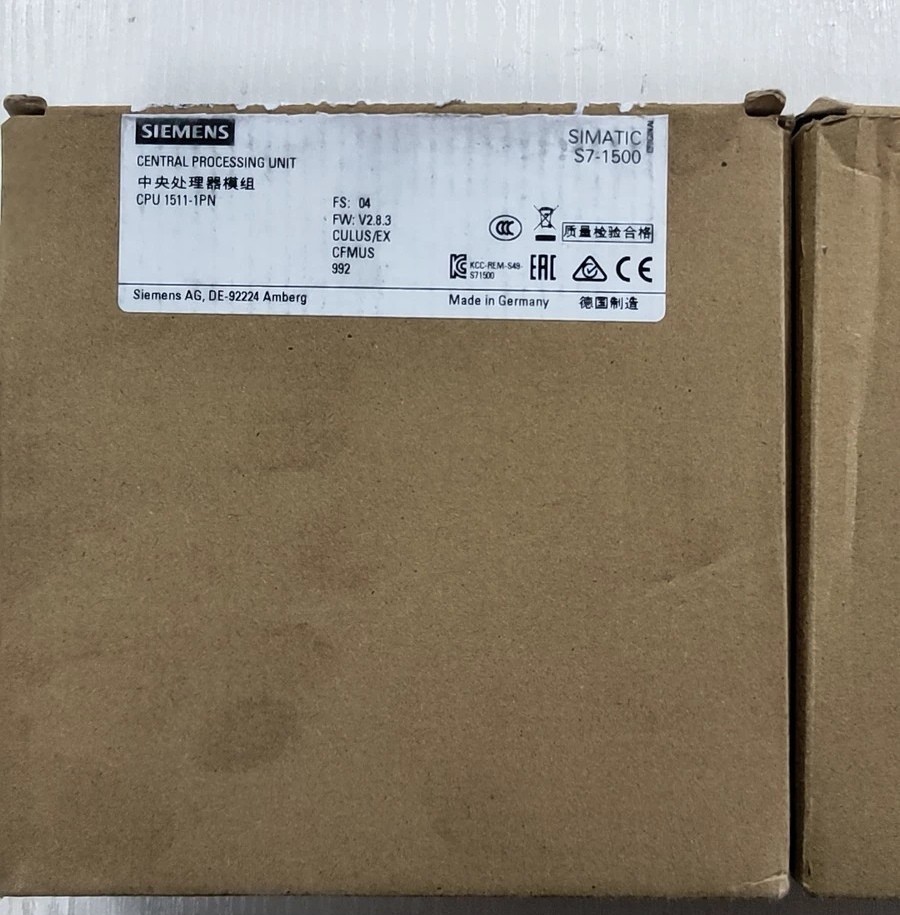 西门子1511-1PN CPU 6ES7511-1AK02-0AB0全新原装正品现货议价