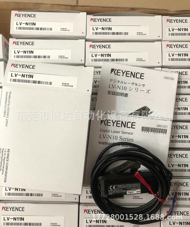 KEYENCE基恩士传感器LV-N11N光纤放大器 全新原装正品现货实拍议价
