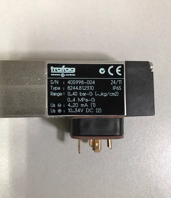 Trafag压力传感器 8244.81.2310 0-40Bar 全新原装正品现货实拍议价