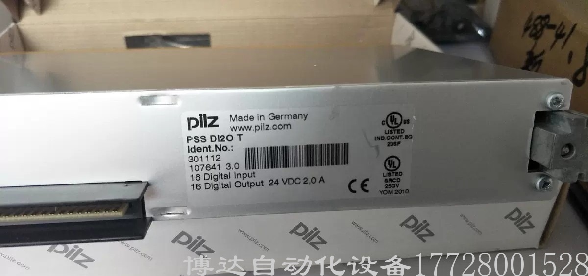 PILZ皮尔兹PSS-DI2O T可编程控制器模块 301112 原装现货实拍议价