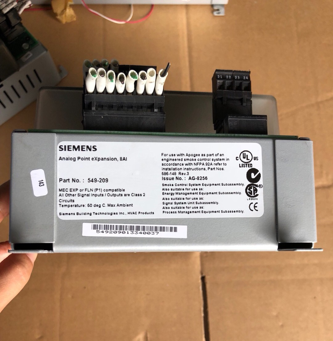 549-022/549-209 西门子楼宇控制器 全新原装正品实拍现货议价