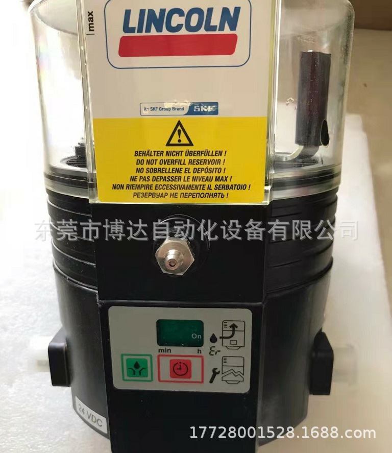 林肯润滑泵P40131411114 P401-SSV 6-V-24全新原装 正品现货 实拍议价包邮