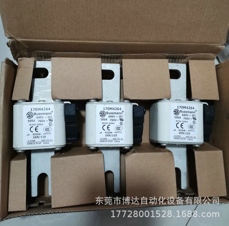 美国巴斯曼快速熔断器 170M4115 550A 全新原装正品现货包邮议价