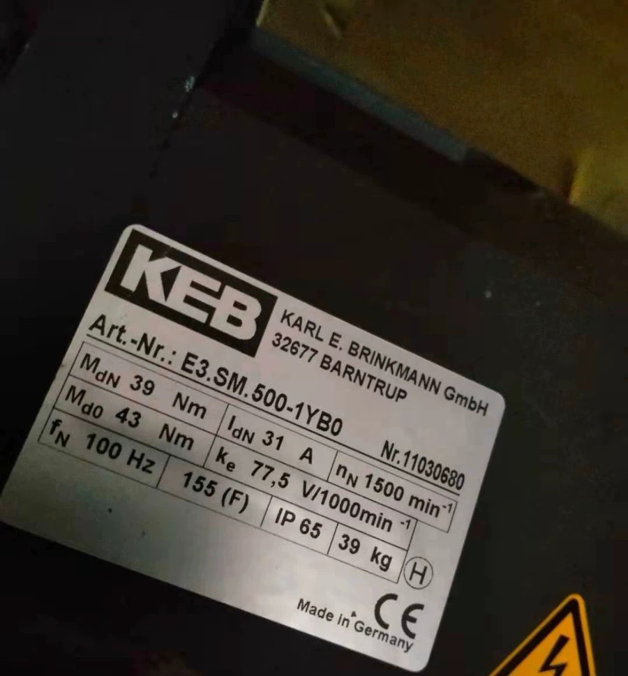 KEB科比电机? E3.SM.500-1YB0 全新原装正品 现货实物拍摄 顺丰包邮议价