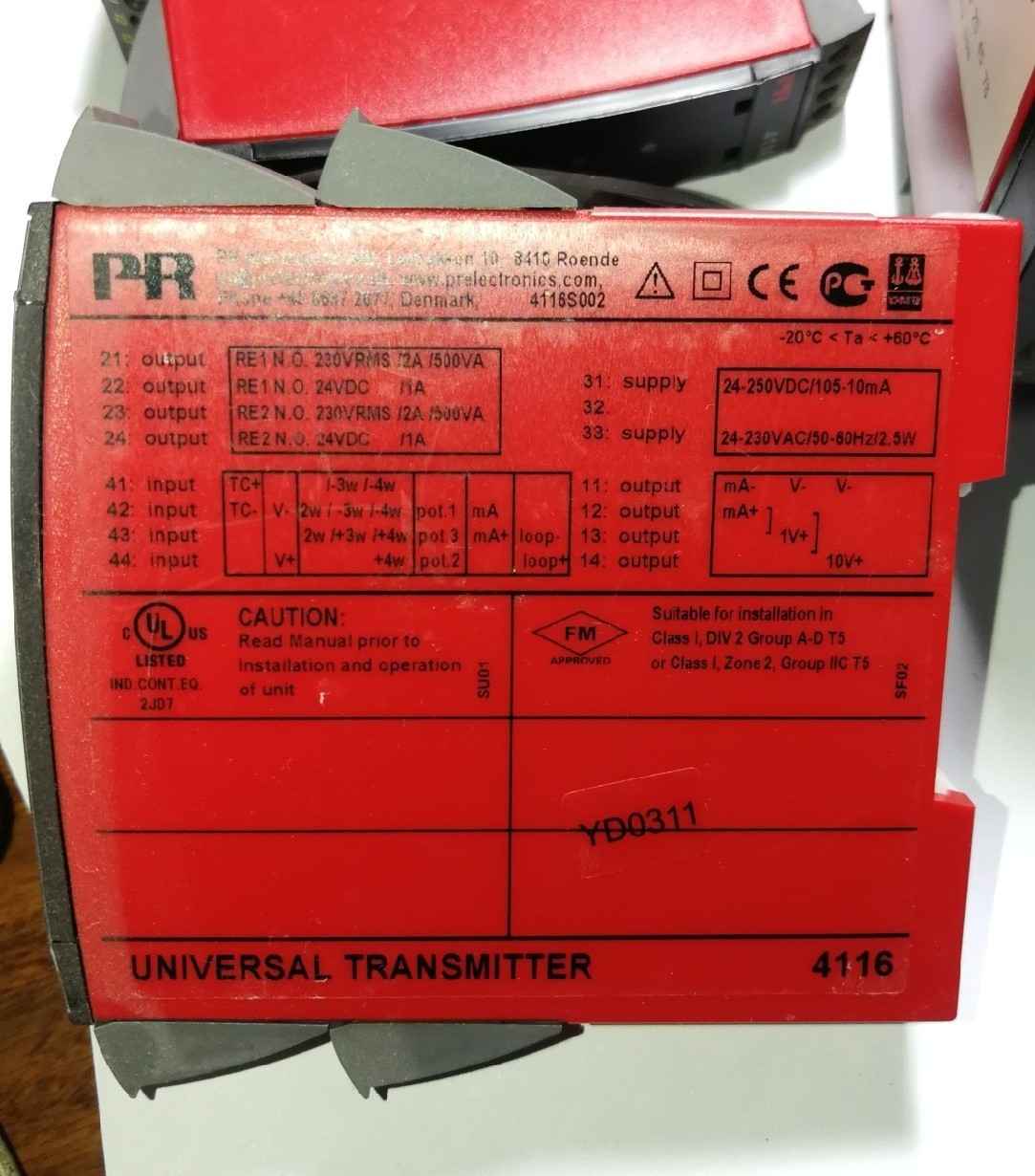 丹麦PR佩勒 PR4179通用交流直流变送器 全新原装正品现货实拍议价